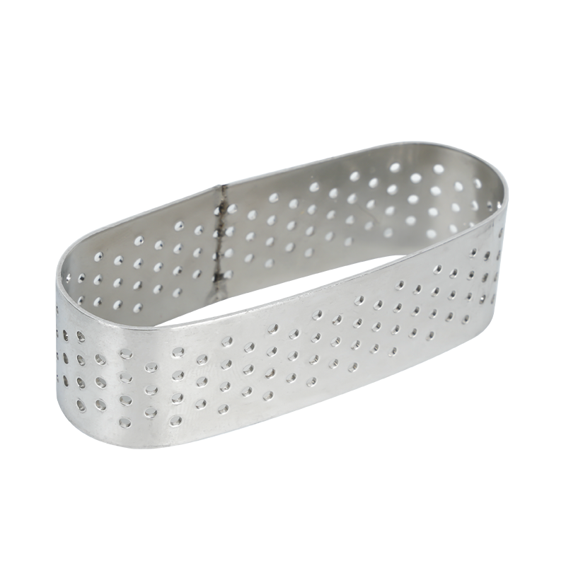 Z0 1 anillo de tarta perforado ovel