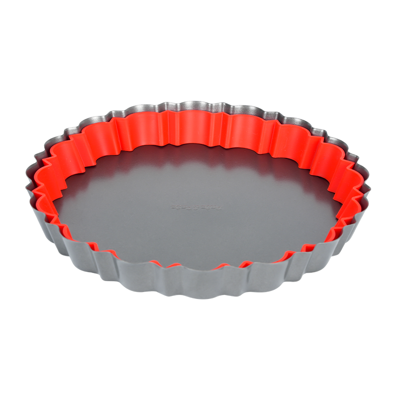 Sartén de tarta H04 con anillo de shaper de corteza